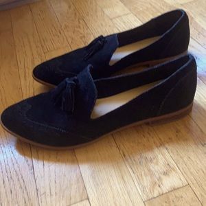 Women’s Crown Vintage Black Loafers Sz10